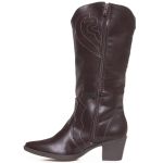 Bota Feminina Cano Alto Spinelli J1204 Café Mississipi