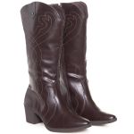 Bota Feminina Cano Alto Spinelli J1204 Café Mississipi