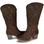 Bota Mississipi Cano Alto Vindel J1204 Feminino Café