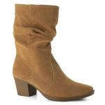 Bota Feminina Cano Alto Vindel Mississipi Areia