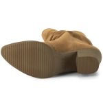 Bota Feminina Cano Alto Vindel Mississipi Areia