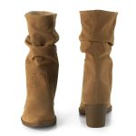 Bota Feminina Cano Alto Vindel Mississipi Areia