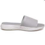 Chinelo Gaspea Skechers On The Go 600 Feminino Cinza