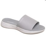 Chinelo Gaspea Skechers On The Go 600 Feminino Cinza
