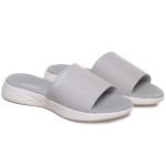 Chinelo Gaspea Skechers On The Go 600 Feminino Cinza