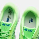 Tênis New Balance Fresh Foam 680V9 Masculino Verde Claro Neon