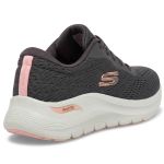 Tênis Skechers Arch Fit 2.0 Big League Feminino Grafite