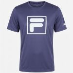 Camiseta Fila F-Box Graphic Run Masculina Marinho