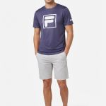 Camiseta Fila F-Box Graphic Run Masculina Marinho
