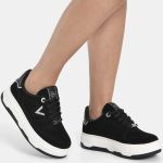 Tênis Via Marte 225-013 Feminino Preto