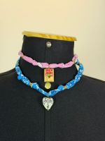 Colar love Rosa Bandana