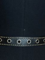 Black Eyelet Belt