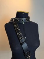 Black Eyelet Belt