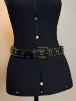 Black Eyelet Belt