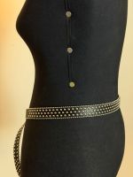 Studded Noir Belt
