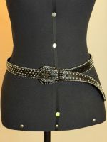 Studded Noir Belt