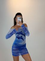 Vestido Deep Sea Dolphins — Old Summer