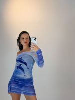 Vestido Deep Sea Dolphins — Old Summer
