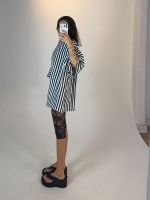 Camiseta Over Stripe — Old Summer