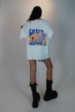 Camiseta branca Retrô 