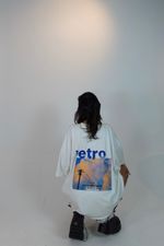 Camiseta branca Retrô 