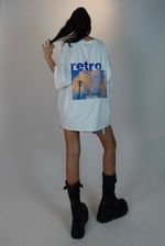 Camiseta branca Retrô 