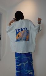 Camiseta branca Retrô 