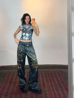 Calça After Summer Acid Denim