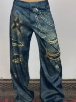 Calça After Summer Acid Denim
