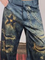 Calça After Summer Acid Denim