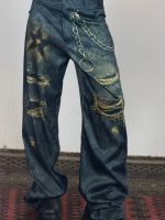 Calça After Summer Acid Denim