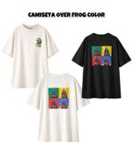 Camiseta Over Frog Color