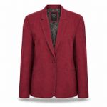 Blazer Guess Bordô Alfaiataria