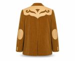 Blazer Vintage Pioneer Wear Western Veludo