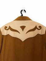 Blazer Vintage Pioneer Wear Western Veludo