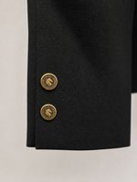 Blazer Pierre Cardin Black Gold Over