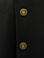 Blazer Pierre Cardin Black Gold Over