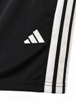 Bermuda Adidas Preta Listras Laterais