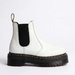 Dr. Martens Chelsea Boot Plataforma White