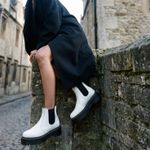 Dr. Martens Chelsea Boot Plataforma White