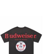 Camiseta Budweiser preta estampa nas costas