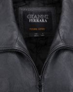 Jaqueta Vintage Gianni Ferrara Leather Jacket