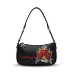 Bolsa Ed Hardy “Love Hearts” Shoulder Bag Y2K