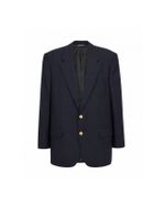 Blazer Burberrys Vintage 90s Oversized Azul Marinho