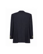 Blazer Burberrys Vintage 90s Oversized Azul Marinho