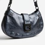 Bolsa Guess Metallic Blue Shoulder Bag Vintage