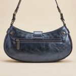 Bolsa Guess Metallic Blue Shoulder Bag Vintage