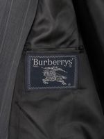 Blazer Vintage Burberrys Risca de Giz Grafite