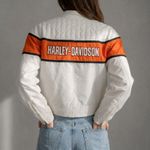 Jaqueta Harley-Davidson Racing Cropped Vintage