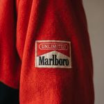 Fleece Vintage Marlboro Unlimited Red & Black